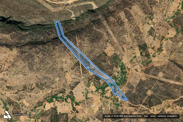 Imagem de satélite de Cacimbas - Parte 1 em Lagoa do Barro do Piauí - PI