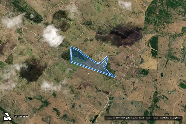 Imagem de satélite de Fazenda Alegria - Parte 1 em Salto da Divisa - MG
