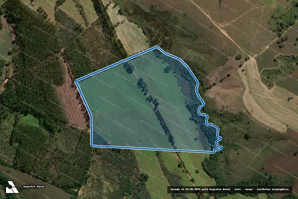 Imagem de satélite de Fazenda Camunda - Parte 1 em Carrancas - MG