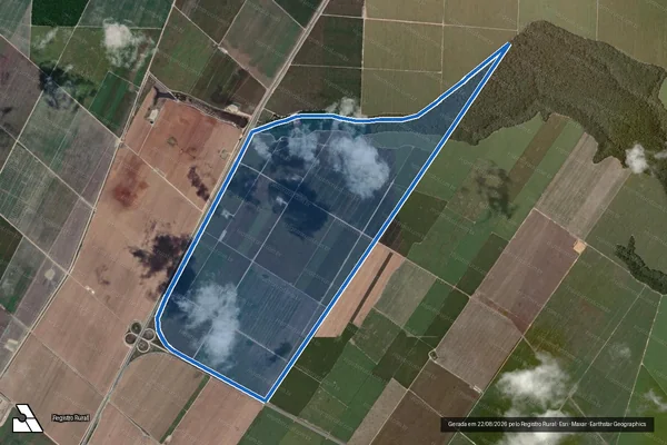 Imagem de satélite de FAZENDA SINIMBÚ em São Miguel dos Campos - AL
