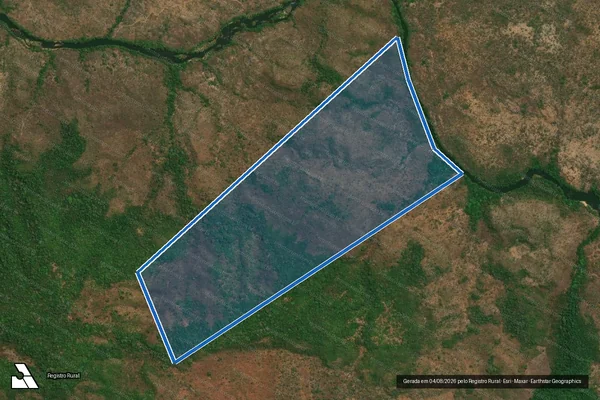 Imagem de satélite de FAZENDA CABECEIRA DO FARINHA/ÁREA 22 - Parte 4 em Carolina - MA