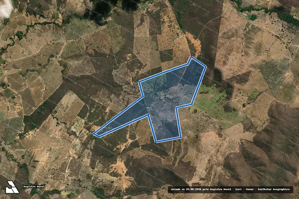 Imagem de satélite de FAZENDA PRATA - Parte 1 em Juramento - MG