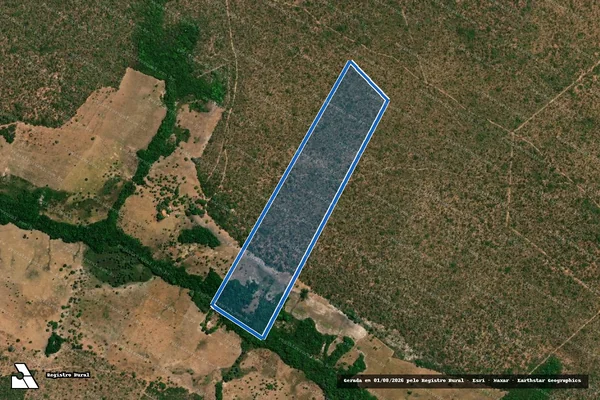 Imagem de satélite de FAZENDA MELANCIA - Parcela 4 em São João do Paraíso - MA