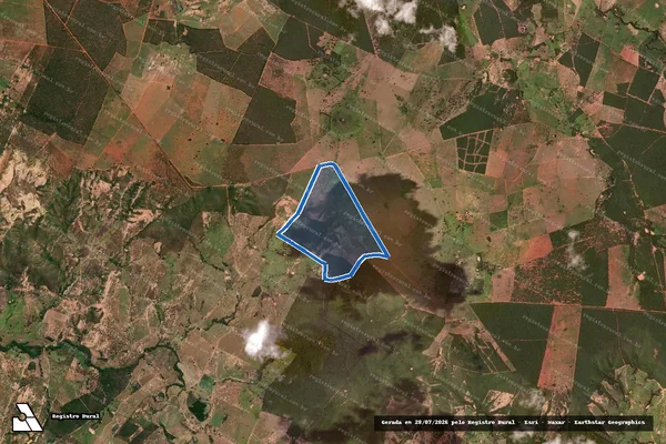 Imagem de satélite de FAZENDA GRAU DO VALE IV - FAZENDA GRAU DO VALE IV em Francisco Sá - MG