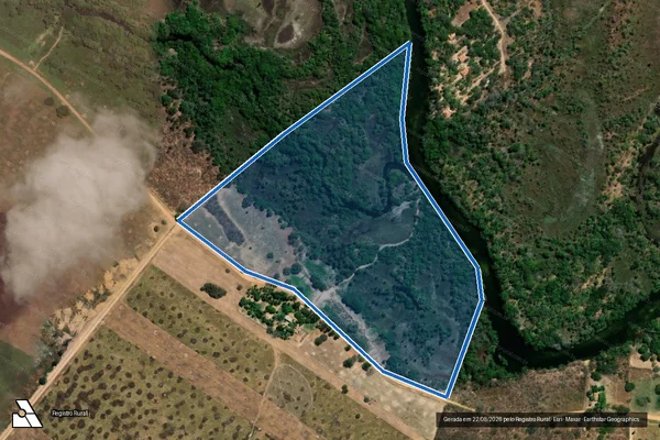 Imagem de satélite de AGROPECUÁRIA GERAÇÃO I  / Fazenda Bom Retiro – Domínio Sítio Bom Retiro / Gleba A em Santa Rita de Cássia - BA