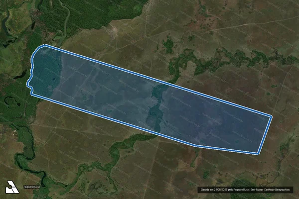 Imagem de satélite de Gleba Tapirapé I - Lote I / Parcela 1