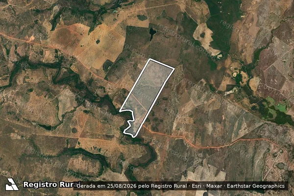 Imagem de satélite de FAZENDA SANTA BRIGIDA - Parte 2 em São João d'Aliança - GO