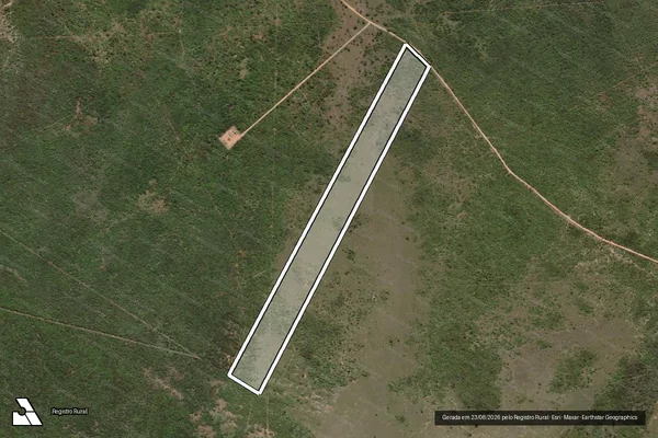 Imagem de satélite de PROJETO DE ASSENTAMENTO CORDÃO DE SOMBRA ? LOTE 69 - Parte 1 em Mossoró - RN