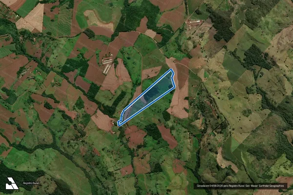 Imagem de satélite de LOTE 34-REM - Parte 1 em Marumbi - PR
