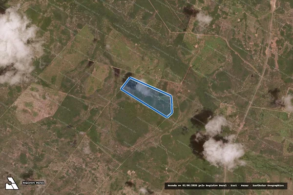 Imagem de satélite de FAZENDA SANTO ANTÔNIO - PARTE 02 em Arraias - TO