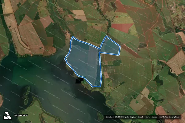 Imagem de satélite de FAZENDA ESPINHA - FAZENDA ESPINHA em Uberaba - MG