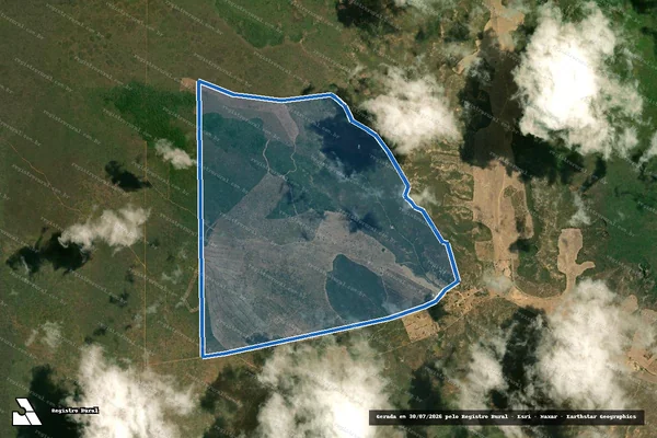 Imagem de satélite de FAZENDA SANTA FELICIANA em Jeremoabo - BA