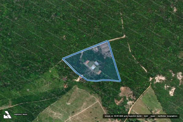 Imagem de satélite de Sítio Santo Antonio - Sítio Santo Antonio ? Parte 2 em Santarém - PA
