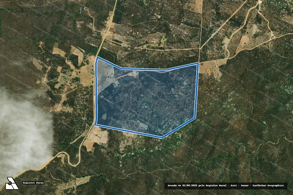 Imagem de satélite de SITIO BOA VISTA - Parte 2 em Cerro Corá - RN