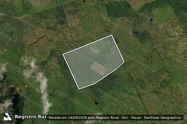 Imagem de satélite de FAZENDA SILVA - Parte 1 em Zé Doca - MA