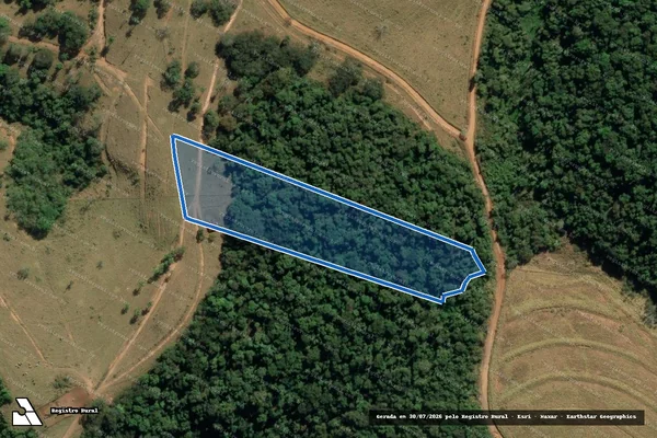 Imagem de satélite de Fazenda Bom Jesus da Nova Floresta - Gleba 3 em Guaxupé - MG