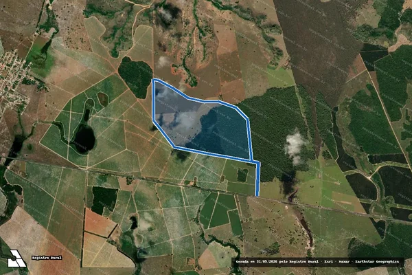 Imagem de satélite de FAZENDA NOVA CAJAZEIRAS - Gleba B em Caravelas - BA