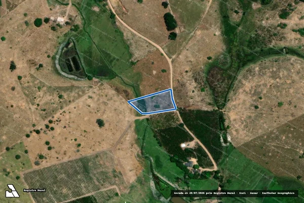 Imagem de satélite de Sítio Conquista - Gleba 01 em Ecoporanga - ES