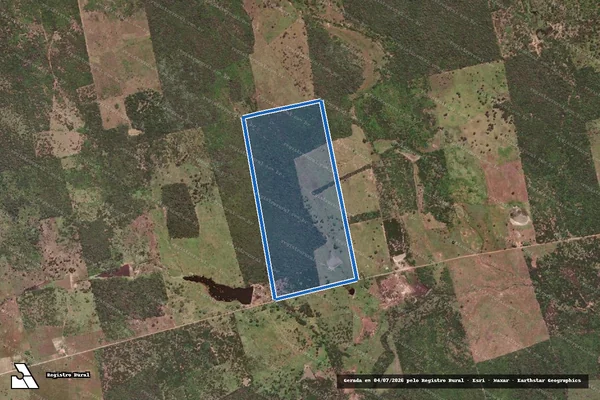 Imagem de satélite de CASA DE PEDRA - Parte 7 em Granito - PE
