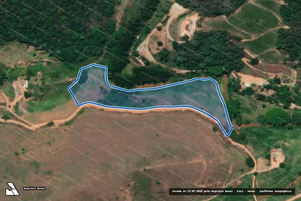 Imagem de satélite de Barra do Jequitibá - PARCELA_01 em Reduto - MG