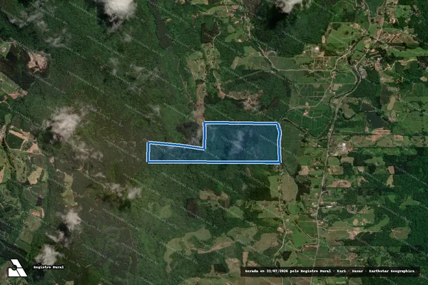Imagem de satélite de MATR 2013 - Matrícula 2013 em Salete - SC