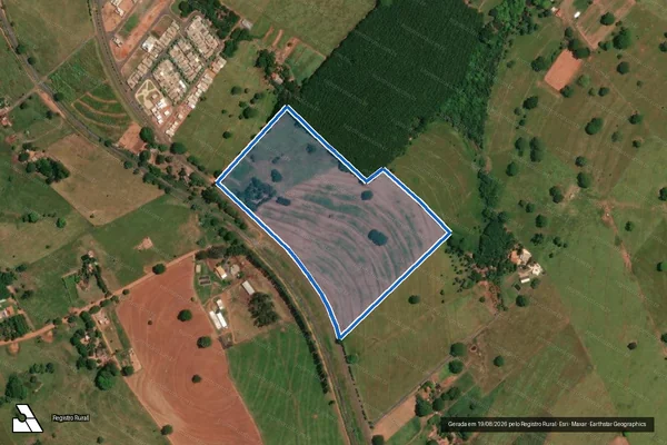 Imagem de satélite de SÍTIO BOM JESUS - Parcela 1 em Meridiano - SP