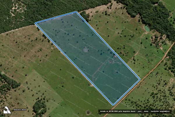 Imagem de satélite de Lote 185 ? Projeto de Assentamento Raimundo Rocha - LOTE 185 em Nortelândia - MT