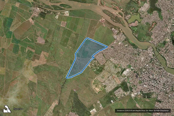 Imagem de satélite de Mombaça - Mombaça em Campos dos Goytacazes - RJ