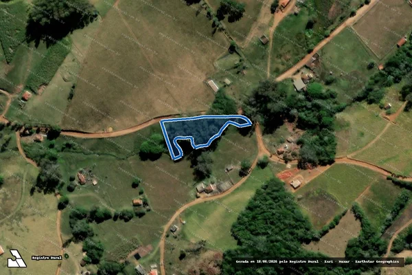 Imagem de satélite de SÍTIO SÃO FRANCISCO I ? GLEBA 2 - SÍTIO SÃO FRANCISCO I ? GLEBA 2 em Bueno Brandão - MG