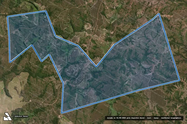 Imagem de satélite de LOTE 37 E 38 DO LOTEAMENTO SANTA ROSA - Parte 1 em Centenário - TO