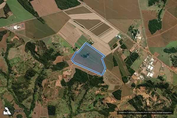 Imagem de satélite de FAZENDA RIOVERDINHO SAO TOMAZ CAMBAUBAS QUEIXADA - PARTE 1 em Rio Verde - GO