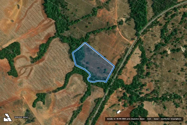 Imagem de satélite de FAZENDA CONTINENTAL II - GLEBA B em Arenópolis - GO