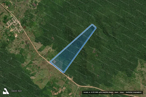 Imagem de satélite de Fazenda Serra Grande (Lote 25) - Parte 1 em São Luiz - RR