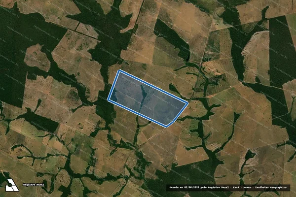 Imagem de satélite de Fazenda Santa Helena - Parte 2 em Nova Marilândia - MT