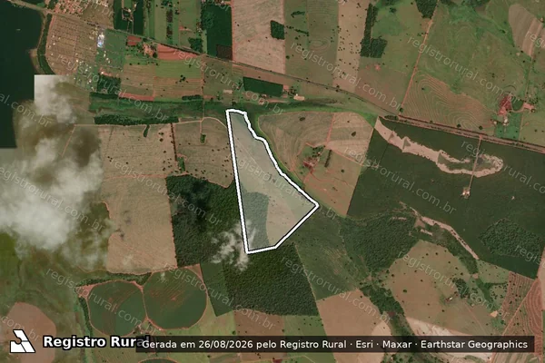 Imagem de satélite de SÍTIO VALFRAN V - em Cardoso - SP