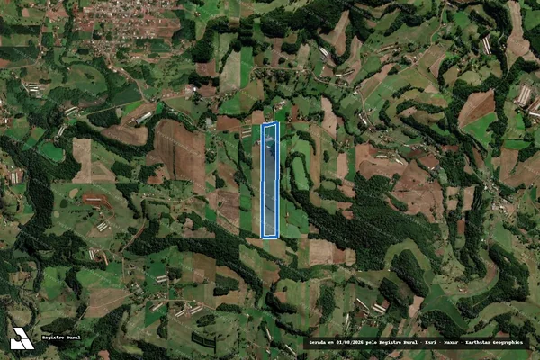 Imagem de satélite de MAT.: 4309 - Parte 1 em Cunhataí - SC