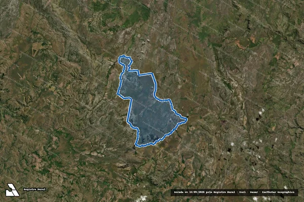 Imagem de satélite de FAZENDA ALAGOAS - FAZENDA ALAGOAS em Cavalcante - GO