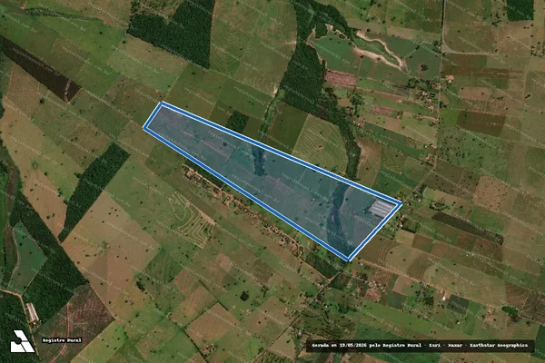Imagem de satélite de FAZENDA ANDRADINA - FAZENDA ANDRADINA em Porto Rico - PR
