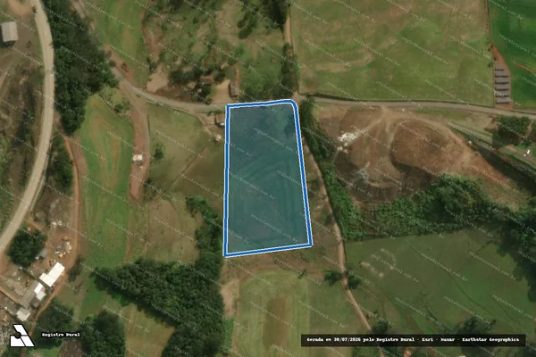 Imagem de satélite de PARTE DO LOTE RURAL N.110 ? LA SANTO ANTONIO - Parte 4 em São José do Cedro - SC
