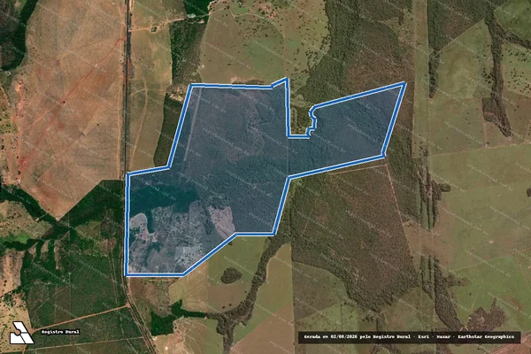 Imagem de satélite de LOTE 15 E PARTE DOS LOTES 13,14 E 16, LOTEAMENTO GUARÁ - Gleba ÁREA REMANESCENTE em Guaraí - TO