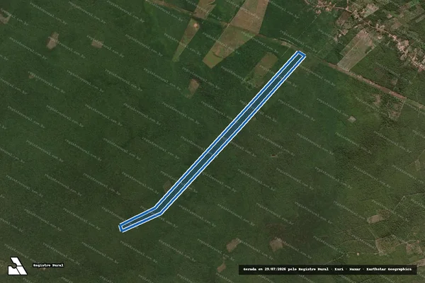 Imagem de satélite de CHACARA SANTA MONICA - Parte 3 em Caxias - MA