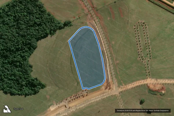 Imagem de satélite de FAZENDA SANTA PAULA - GLEBA DESMEMBRADA - Gleba 54ES em Porto Feliz - SP