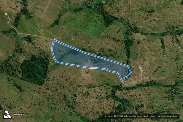 Imagem de satélite de FAZENDA SÃO JOÃO - Parte 1 em Piçarra - PA