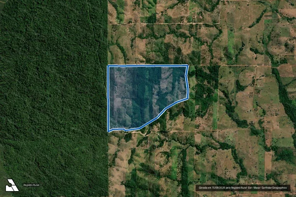 Imagem de satélite de PROJETO DE ASSENTAMENTO ALZIRA AUGUSTO MONTEIRO - CHUPINGUAIA em Chupinguaia - RO