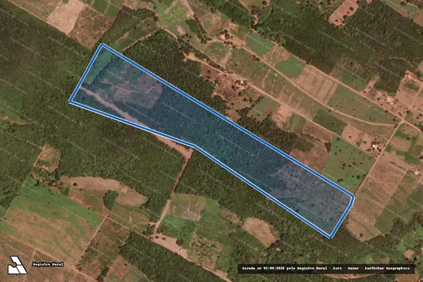 Imagem de satélite de Fazenda Saco Danta I - Lote 48 em Formosa do Rio Preto - BA