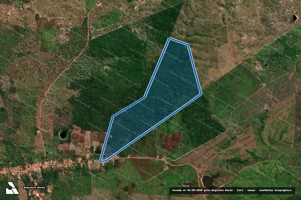 Imagem de satélite de Baixão do Pará - Parte 2 em Codó - MA