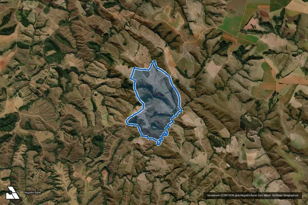 Imagem de satélite de FAZENDA IDA MATÃO - Parte 3 em Tapira - MG