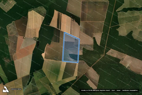 Imagem de satélite de Fazenda Casa Caída - Fazenda Casa Caída em Nova Ubiratã - MT