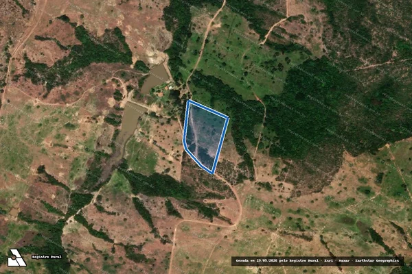 Imagem de satélite de FAZENDA SUCURI - GLEBA 09 em Jaraguá - GO