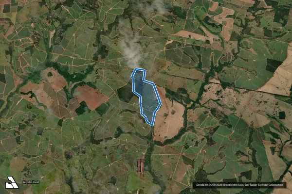 Imagem de satélite de Fazenda Nova Era - Gleba 01 em Fernandópolis - SP